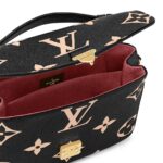 LOUIS VUITTON Pochette Metis Gold Hardware Letter Logo Cowhide Postman Bag Handbag Shoulder Bag Crossbody Bag Regular Women's Black Pinduobeige