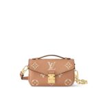 LOUIS VUITTON Pochette Metis EW Women's Small Messenger Bag, Brown