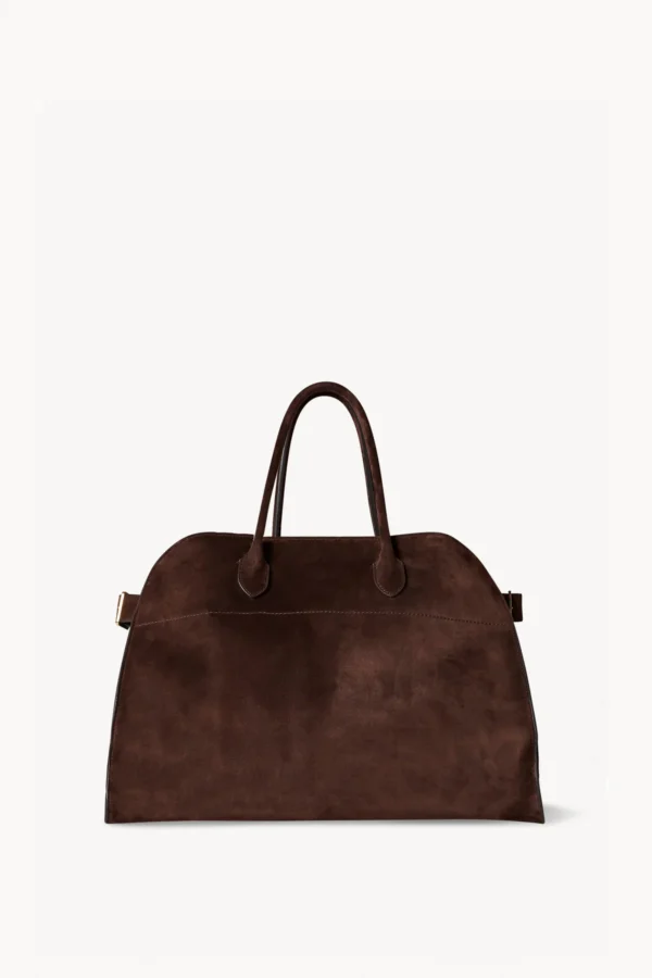 Soft Margaux 15 Bag in Suede Soft leather in Mocha Brown