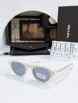 Prada Narrow Cat-Eye Sunglasses: Minimalist Luxury UV
