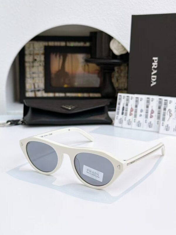 Prada Narrow Cat-Eye Sunglasses: Minimalist Luxury UV