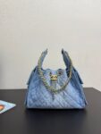 CHANEL 25 small denim handbag