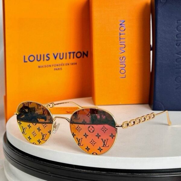 Luxury Round Chain Sunglasses