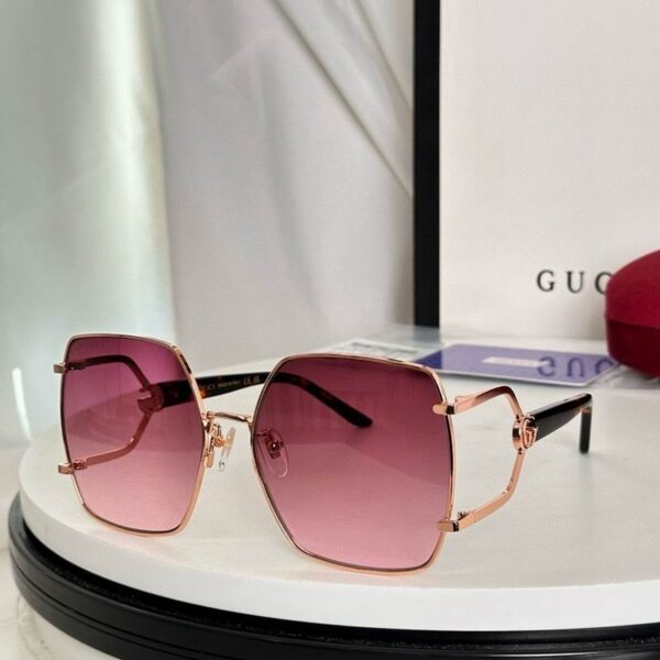 Gucdi Luxury Geometric Square Sunglasses