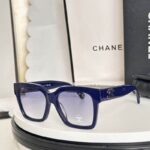 Chanel Oversized Square Sunglasses – Signature Double CC Detail