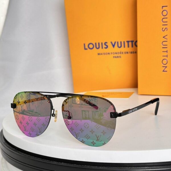 Luxury Rimless Aviator Sunglasses