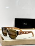 Dior Cannage Cut-Out Square Sunglasses