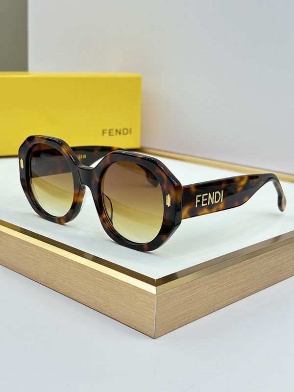 Fendi-Inspired Oversized Round Sunglasses – Luxury Statement Eyewear