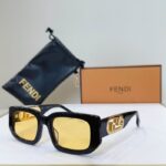 Fendi Vintage-Inspired Square Acetate Shades