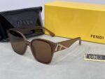 Fendi Oversized Square Sunglasses for Women – Luxury Gradient UV Protection Designer Eyewear