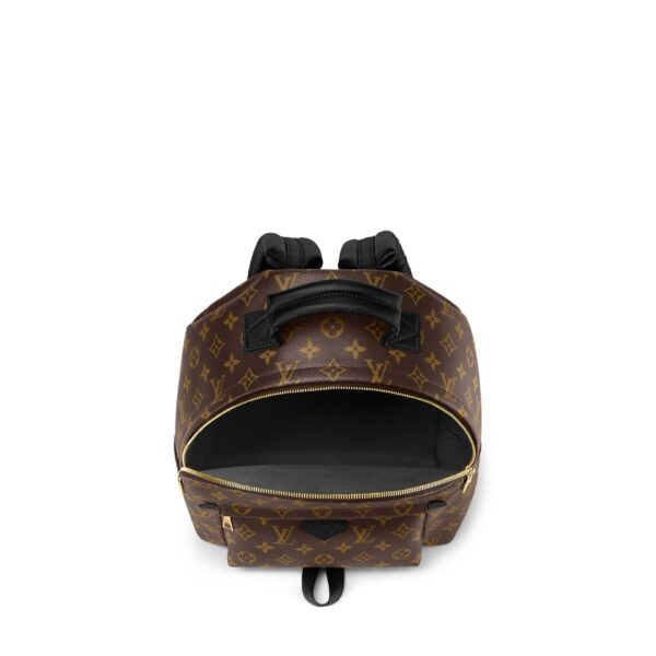 LOUIS VUITTON Palm Springs MM Monogram Print Leather Backpack, Medium, Women's, Brown
