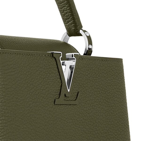 LOUIS VUITTON Capucines BB  Capucines Detachable  Shoulder Bag & Crossbody Bag for Women, Khaki Green