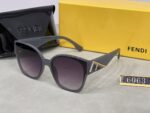 Fendi Oversized Square Sunglasses for Women – Luxury Gradient UV Protection Designer Eyewear