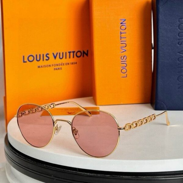 Luxury Round Chain Sunglasses