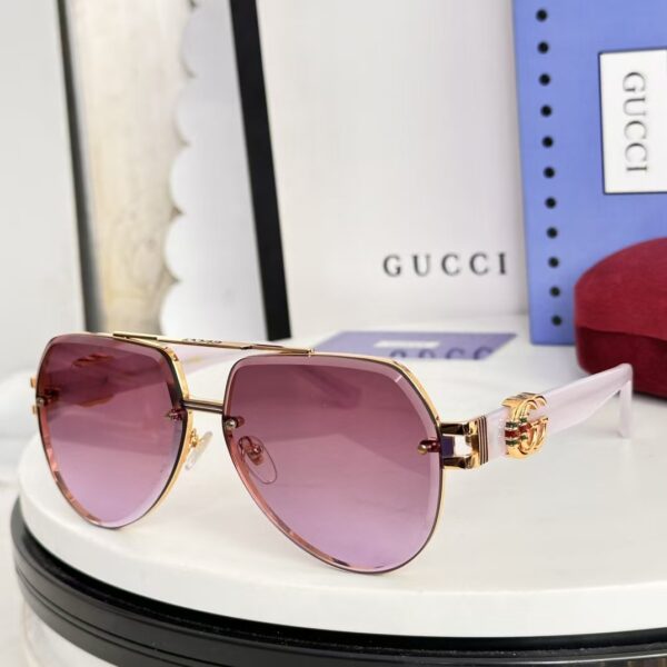 Trending Rimless Sunglasses – Luxury Aviator Style