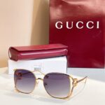 Gucdi Vintage Square Gradient Sunglasses