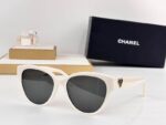 Chanel Romantic Cat Eye Statement Sunglasses