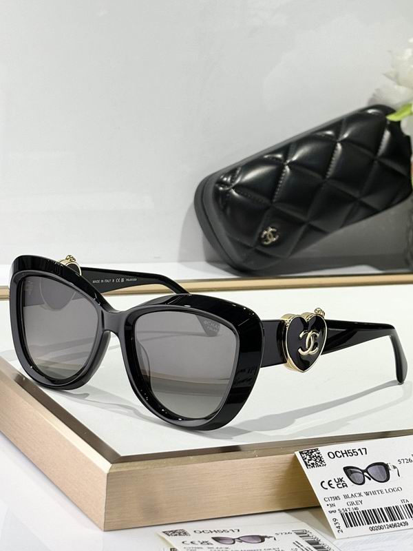 Chanel Heart Emblem Cat-Eye Sunglasses – Luxury Edition