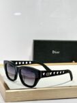 Dior Cannage Cut-Out Square Sunglasses