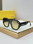 Fendi-Inspired Oversized Round Sunglasses – Luxury Statement Eyewear