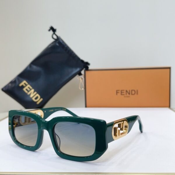 Fendi Vintage-Inspired Square Acetate Shades