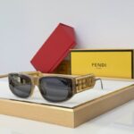 Fendi Oversized Logo Statement Sunglasses