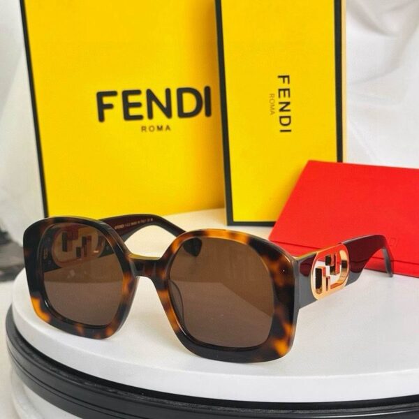 Fendi Oversized Square Vintage Sunglasses