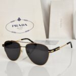 Prada Pilot Sunglasses – Premium Metal Frame with UV Protection