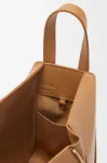 Compact Hammock bag in satin calfskin Oak