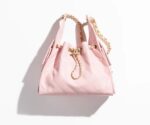 CHANEL 25Bag 25S, Quilted Leather Chain-Strap, Grainy Calfskin Single Shoulder Bag, Women's, pink