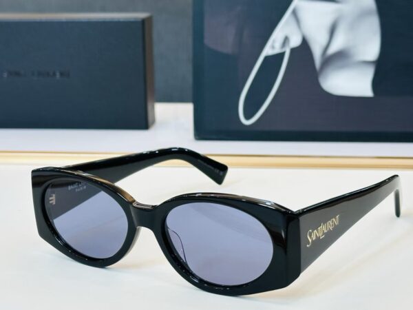 Saint Laurent Retro Oval Sunglasses