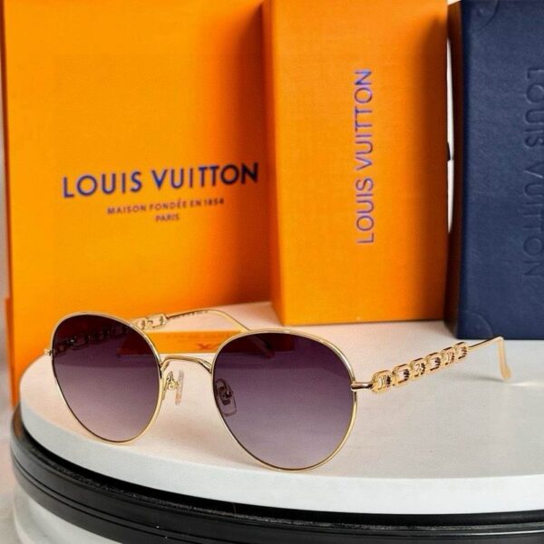 Luxury Round Chain Sunglasses
