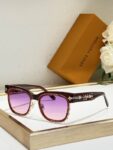 Luxury Square Gradient Lens Designer Sunglasses