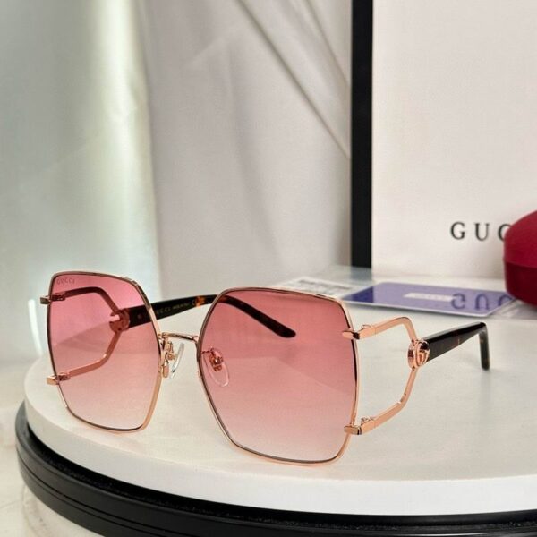 Gucdi Luxury Geometric Square Sunglasses