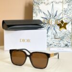 Dior Signature Logo Square Sunglasses