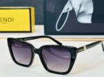 Fendi Square Gradient Sunglasses – Premium Oversized UV Protection Fashion Eyewear