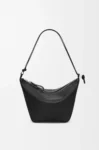 Mini Hammock hobo in classic calfskin Black