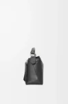 Small Puzzle Edge bag in classic calfskin Black