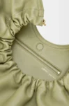 Medium Squeeze bag in mellow nappa lambskin Eucalyptus Green