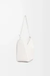 Mini Hammock hobo in classic calfskin Soft White