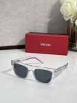 Prada Milano Bold Rectangular Sunglasses – Premium Acetate Frame with UV Protection