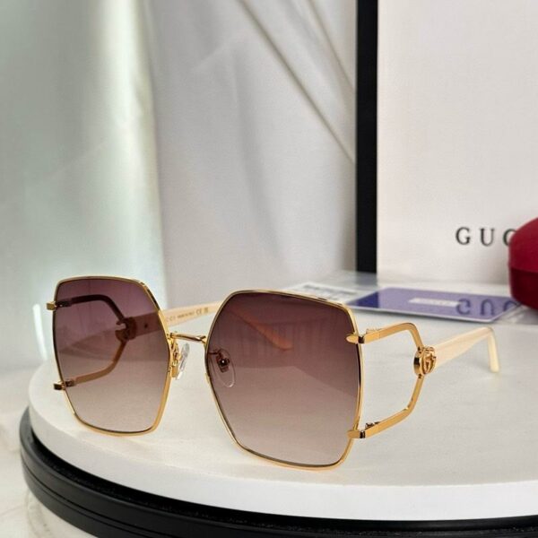 Gucdi Luxury Geometric Square Sunglasses