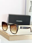 CHANEL Elegant Square Gradient Sunglasses