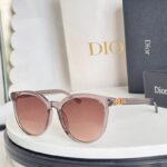 Dior Classic Round Frame Sunglasses – Gradient Lens Edition