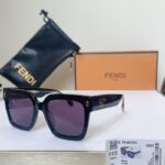 Fendi FE40101I Square Frame Sunglasses