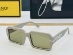 Fendi Bold Square Frame Sunglasses – Statement Logo Designer Shades