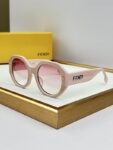 Fendi-Inspired Oversized Round Sunglasses – Luxury Statement Eyewear