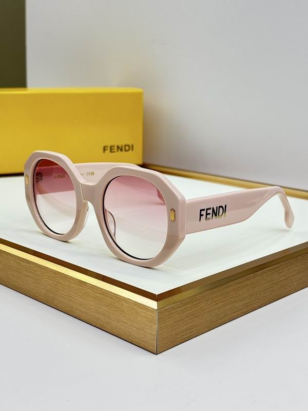 Fendi-Inspired Oversized Round Sunglasses – Luxury Statement Eyewear