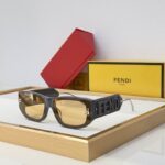 Fendi Oversized Logo Statement Sunglasses