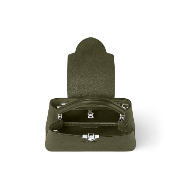 LOUIS VUITTON Capucines BB  Capucines Detachable  Shoulder Bag & Crossbody Bag for Women, Khaki Green